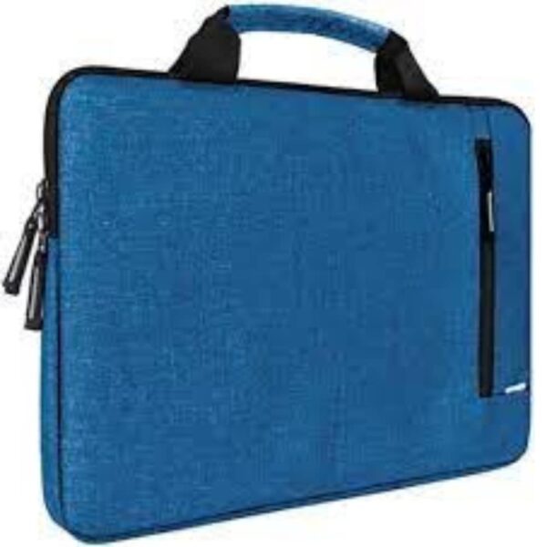 Laptop budget bag, blue patti new